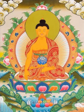 buddha Painting - Gautam Buddha Tibetan Buddhism